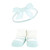 Hudson Baby Infant Girl Headband and Socks Giftset, Blush Mint, One Size
