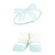 Hudson Baby Headband and Socks Giftset, Blush Mint