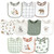 Hudson Baby Unisex Baby Cotton Bibs, Forest Animals, One Size