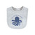 Touched by Nature Infant Boy Organic Cotton Bibs, Mystic Sea, One Size