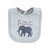 Touched by Nature Infant Boy Organic Cotton Bibs, Classic Safari, One Size