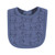 Touched by Nature Organic Cotton Bibs, Blue Peanut