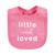 Touched by Nature Organic Cotton Bibs, Pink Peanut