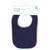 Hudson Baby Drooler Bib with Waterproof Lining, Blue Red, One Size