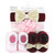 Hudson Baby Infant Girl Headband and Socks Set, Flower, 0-9 Months