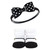 Hudson Baby Headband and Socks Giftset, Classic Neutrals