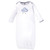 Hudson Baby Boy Cotton Gowns, Cloud Mobile Blue, Preemie/Newborn