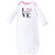 Hudson Baby Girl Cotton Gowns, Love, Preemie/Newborn