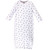 Hudson Baby Girl Cotton Gowns, Sparkle, Preemie/Newborn