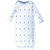 Luvable Friends Boy Cotton Gowns, Boy Clouds, Preemie/Newborn