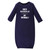 Luvable Friends Boy Cotton Gowns, Gentleman, Preemie/Newborn