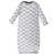 Touched by Nature Infant Boy Organic Cotton Gowns, Mr Moon, Preemie/Newborn