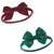 Hudson Baby Cotton and Synthetic Headbands, 12 Days Of Christmas Plaid