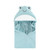 Hudson Baby Cotton Poly Animal Face Hooded Towel, Cool Frog