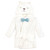 Hudson Baby Unisex Baby Plush Bathrobe and Toy Set, Gingham Bear Boy, One Size