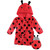 Hudson Baby Unisex Baby Plush Bathrobe and Toy Set, Ladybug, One Size