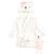 Hudson Baby Plush Bathrobe and Toy Set, Gingham Bear Girl
