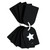 Hudson Baby High Contrast Flash Cards, Black White