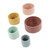 Hudson Baby Silicone Toy Stacking Cups, Multicolor