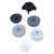 Hudson Baby Silicone Stacking Toy, Rocket