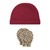 Hudson Baby Cotton Cap and Scratch Mitten Set, Autumn Rose