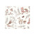 Hudson Baby Cotton Flannel Receiving Blankets, Girl Woodland Pals