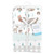 Hudson Baby Cotton Flannel Receiving Blankets, Neutral Woodland Pals