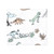 Hudson Baby Cotton Flannel Receiving Blankets Bundle, Neutral Dino World