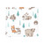 Hudson Baby Cotton Flannel Receiving Blankets Bundle, Neutral Woodland Pals