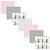 Hudson Baby Cotton Flannel Receiving Blankets Bundle, Farm Friends Pink