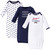 Hudson Baby Infant Boy Cotton Gowns, Bonjour, Preemie-Newborn