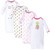 Hudson Baby Infant Girl Cotton Gowns, Pineapple, Preemie-Newborn