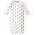 Hudson Baby Infant Girl Cotton Gowns, Pineapple, Preemie-Newborn