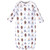 Luvable Friends Infant Boy Cotton Gowns, Bears, Preemie-Newborn