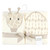 Hudson Baby Cotton Animal Face Hooded Towel, Modern Giraffe 2-Piece