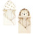 Hudson Baby Cotton Poly Animal Face Hooded Towel, Lion 2-Piece