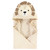 Hudson Baby Cotton Poly Animal Face Hooded Towel, Lion 2-Piece
