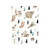 Hudson Baby Cotton Flannel Burp Cloths, Boy Woodland Pals 4-Pack