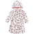 Hudson Baby Mink with Faux Fur Lining Pool and Beach Robe Cover-ups, Pink Bows