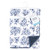 Hudson Baby Plush Blanket with Furry Binding and Back, Blue Toile