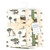 Hudson Baby Cotton Flannel Burp Cloths, Going On Safari 7-Pack