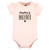 Hudson Baby Cotton Bodysuits, Leopard Hearts 3 Pack