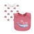 Hudson Baby Cotton Bibs, Girl Whale Shark