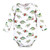 Hudson Baby Cotton Bodysuit and Pant Set, Christmasaurus
