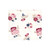 Hudson Baby Cotton Flannel Receiving Blankets Bundle, Dusty Rose Floral