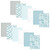 Hudson Baby Cotton Flannel Burp Cloths Bundle, Boy New Elephant