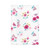 Hudson Baby Cotton Flannel Burp Cloths, Butterfly Floral 4-Pack