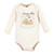 Hudson Baby Cotton Long-Sleeve Bodysuits, Dream Big Teddy