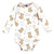 Hudson Baby Cotton Long-Sleeve Bodysuits, Dream Big Teddy