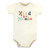 Hudson Baby Cotton Bodysuits, Kind Human 3 Pack